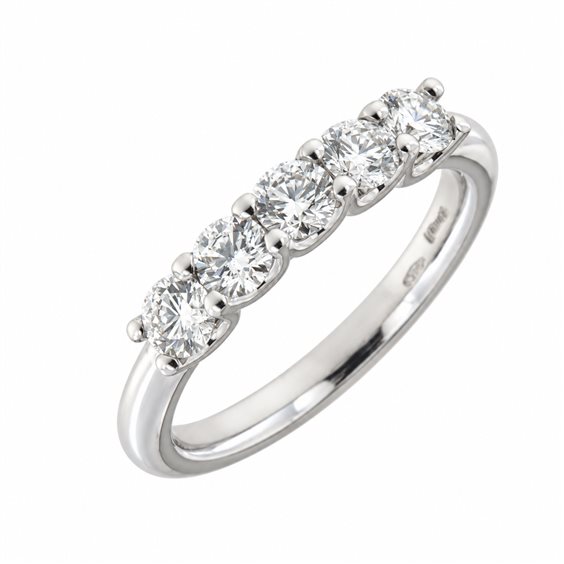 Anello Fanton Gioielli Donna FEDINE DIAMANTI in Oro bianco Diamante 0.85 Ct ANOR-300-52 - ANOR-300-52